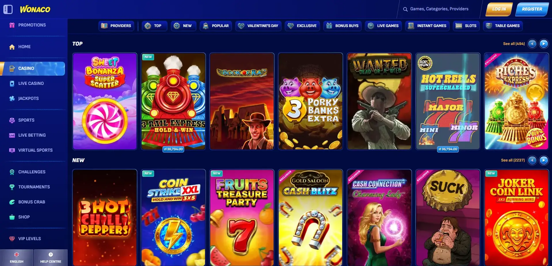 Wonaco Casino