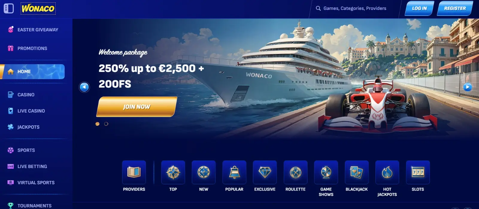 Wonaco Casino